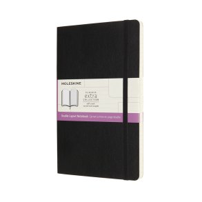 Moleskine Classic Extra Soft Large Ulin & Lin Sort