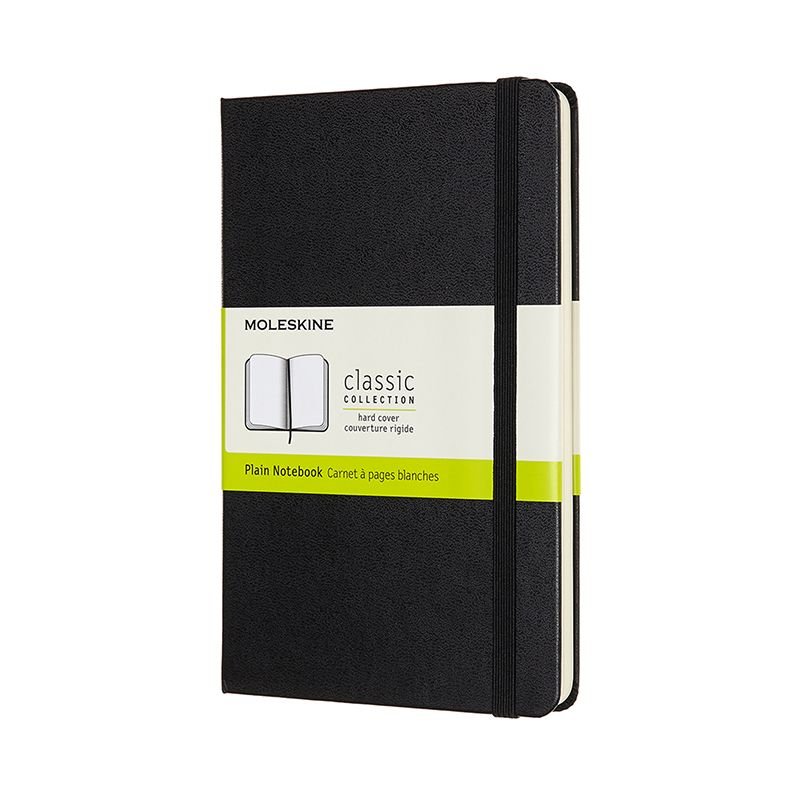 Moleskine Classic Medium Hard Ulin Sort