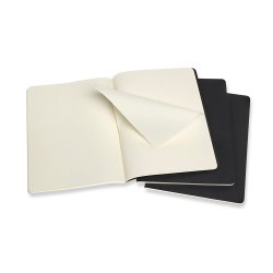 Moleskine Dotted XL Cahier 3-pak sort