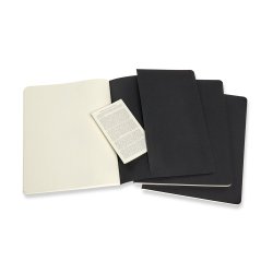 Moleskine Dotted XL Cahier 3-pak sort