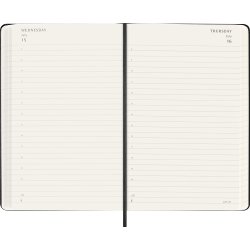 Moleskine Large 26/27 Hard 18 mdr. Daily Sort