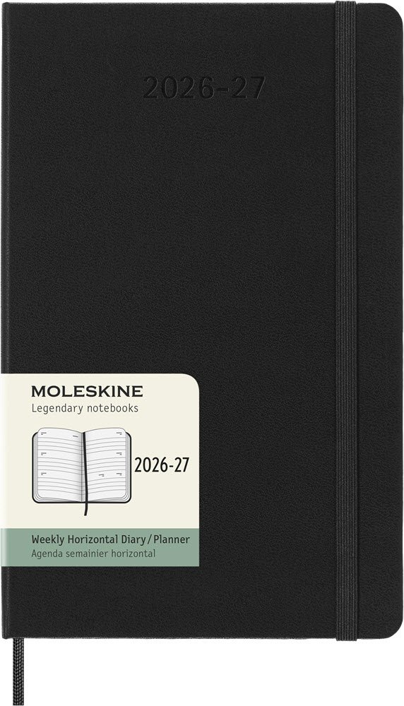 Moleskine Large 26/27 Hard 18 mdr. Horizontal Sort