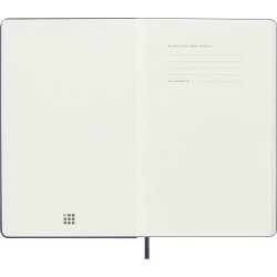 Moleskine Large 26/27 Hard 18 mdr. Week note Sapphire Blue