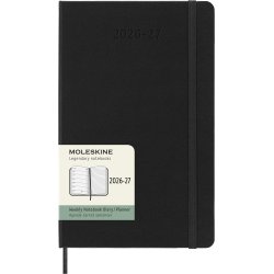 Moleskine Large 26/27 Hard 18 mdr. Week note Sort