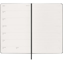 Moleskine Large 26/27 Hard 18 mdr. Week note Sort