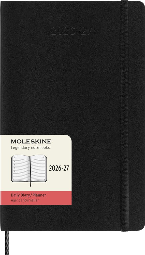 Moleskine Large 26/27 soft 18 mdr. Daily Sort