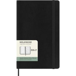 Moleskine Large 26/27 soft 18 mdr. week note Sort