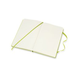 Moleskine Large Hard Blank Lemon Green