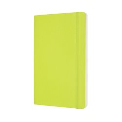 Moleskine Large Soft Blank Lemon Green