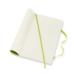 Moleskine Large Soft Blank Lemon Green