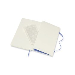 Moleskine Large soft Blank Hydrangea Bl�