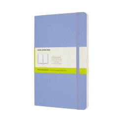 Moleskine Large soft Blank Hydrangea Bl�