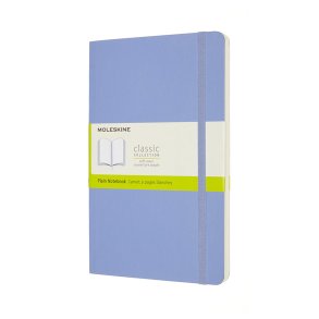 Moleskine Large soft Blank Hydrangea Bl�