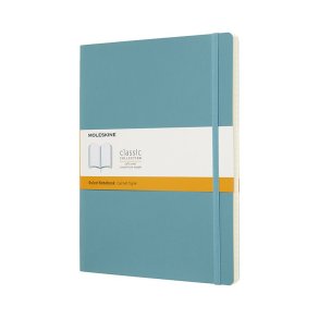 Moleskine Notesbog A4 Lin Riff Bl�