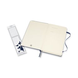 Moleskine Notesbog Expand Hard Large Lin Bl�