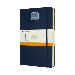 Moleskine Notesbog Expand Hard Large Lin Bl�