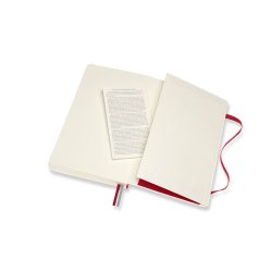 Moleskine Notesbog Expand Soft Large Lin R�d