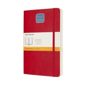 Moleskine Notesbog Expand Soft Large Lin R�d
