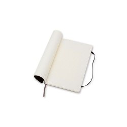 Moleskine Notesbog Large Soft Kvad Sort