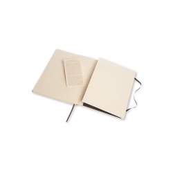 Moleskine Notesbog XL Soft Dott Sort