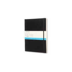 Moleskine Notesbog XL Soft Dott Sort