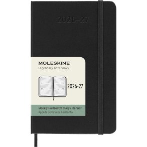 Moleskine Pocket 26/27 Hard 18 mdr. Horizontal Sort