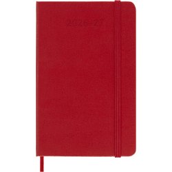 Moleskine Pocket 26/27 Hard 18 mdr. Week note R�d