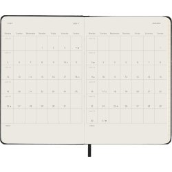 Moleskine Pocket 26/27 Hard 18 mdr. Week note Sort