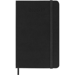 Moleskine Pocket 26/27 Hard 18 mdr. Week note Sort