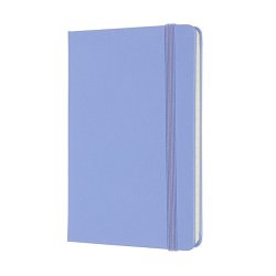 Moleskine Pocket Hard Linieret Hydrangea Blue