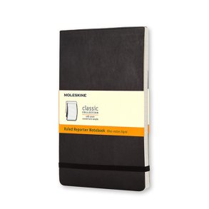 Moleskine Softcover Reporter Pocket Lin Sort