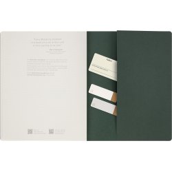Moleskine Student Cahier XXL Linieret Myrtle Green