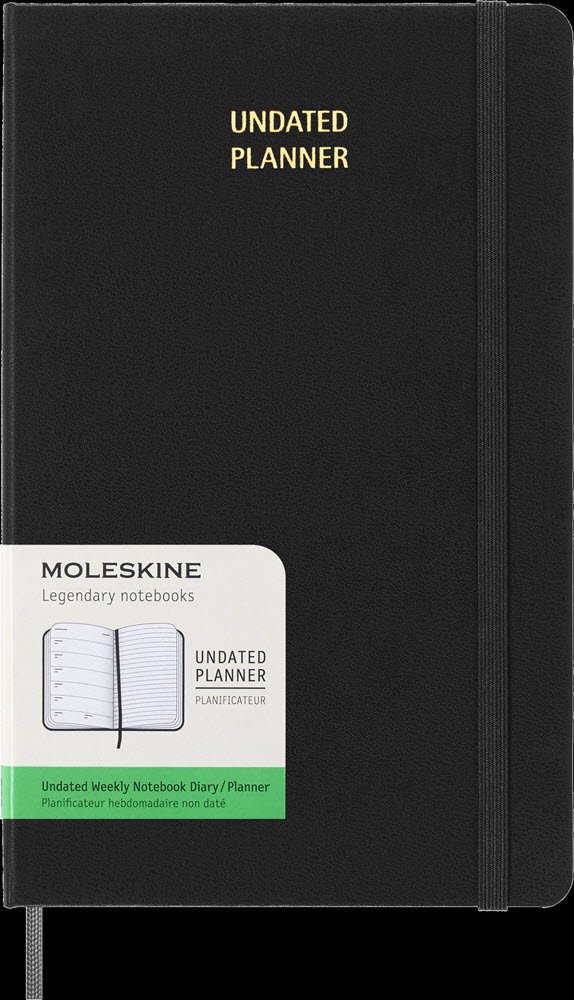 Moleskine Undated Planner WeekNote L Sort