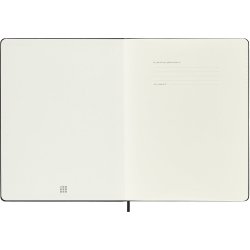 Moleskine XL 26/27 Hard 18 mdr. Week note Sort