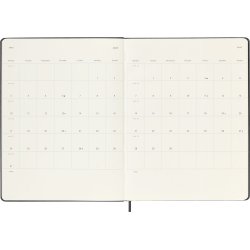 Moleskine XL 26/27 Hard 18 mdr. Week note Sort