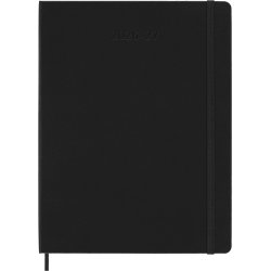 Moleskine XL 26/27 Hard 18 mdr. Week note Sort
