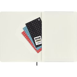 Moleskine XL 26/27 soft 18 mdr. week note Sort