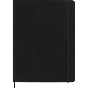 Moleskine XL 26/27 soft 18 mdr. week note Sort