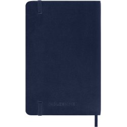 Moleskine pocket 26/27 soft 18 mdr. week note Sapphire Blue