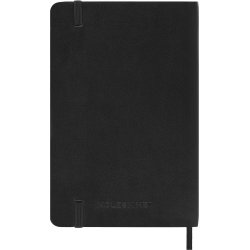 Moleskine pocket 26/27 soft 18 mdr. week note Sort 