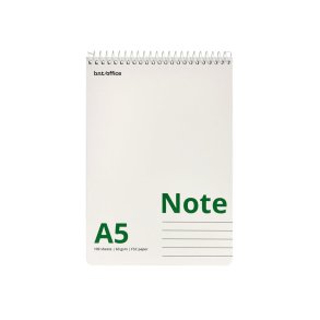 Notesbog A5 Linieret top spiral