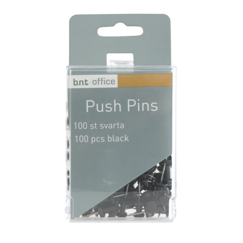 Push Pins sorte 100 stk
