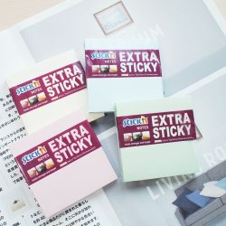 Stick n 76x76 6 stk pastel farver