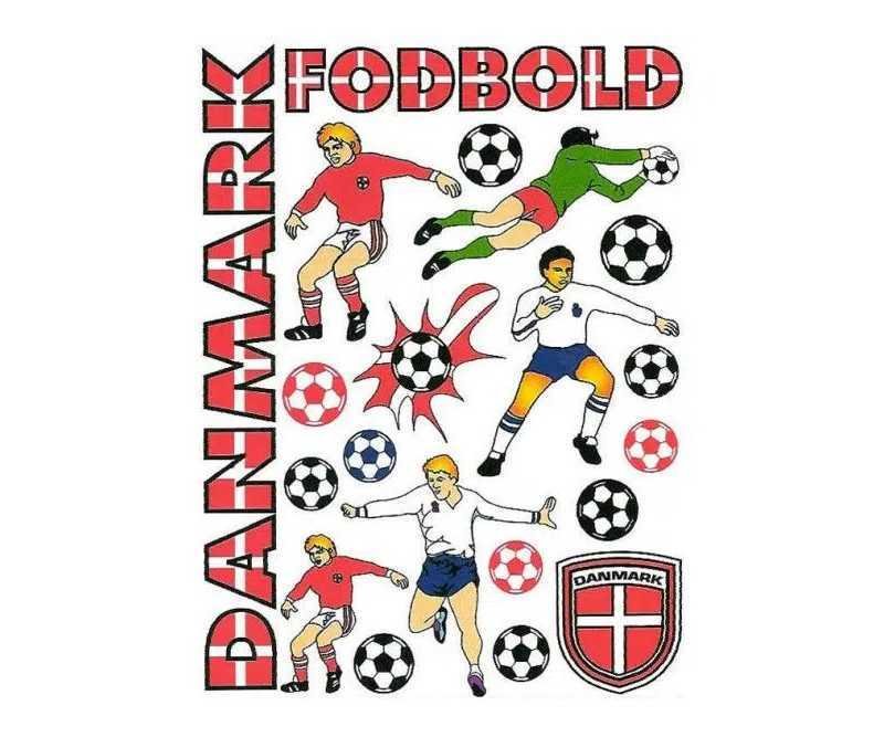 Stickers fodbold DK