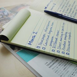 Stick�n Memo Pad 190x114mm 50s. Linjeret Gul