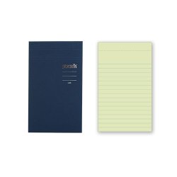 Stick�n Memo Pad 190x114mm 50s. Linjeret Gul