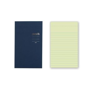Stick�n Memo Pad 190x114mm 50s. Linjeret Gul