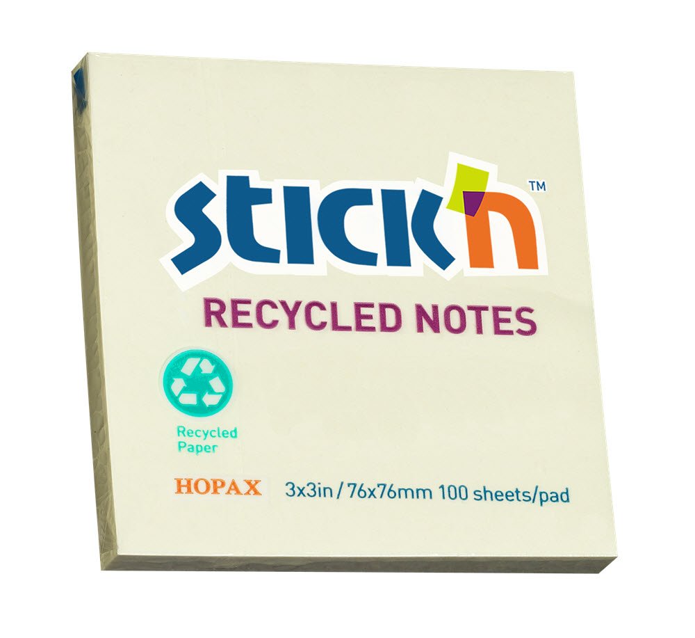 Stick'n Notes recycled Creme 1 stk.