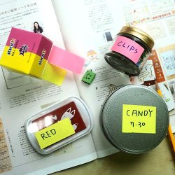 Stick'n note roll ekstra sticky 25mmX10m 2 roller Neon Gul og Pink