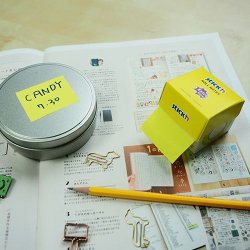 Stick'n note roll ekstra sticky 50mmX10m Neon Gul